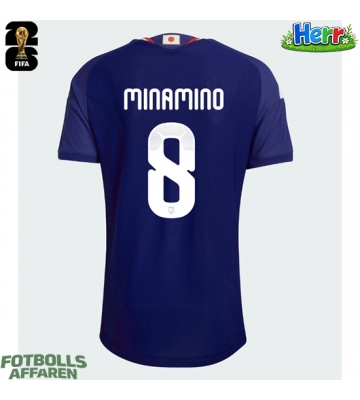 Japan Takumi Minamino #8 Hemmatröja VM 2026 Kortärmad